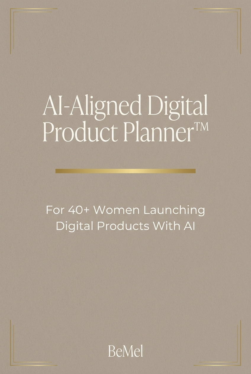 AI-Aligned Digital Product Planner™ for Women 40+